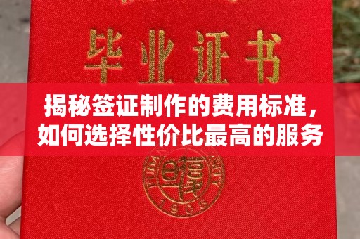 彭州揭秘签证制作的费用标准，如何选择性价比最高的服务？